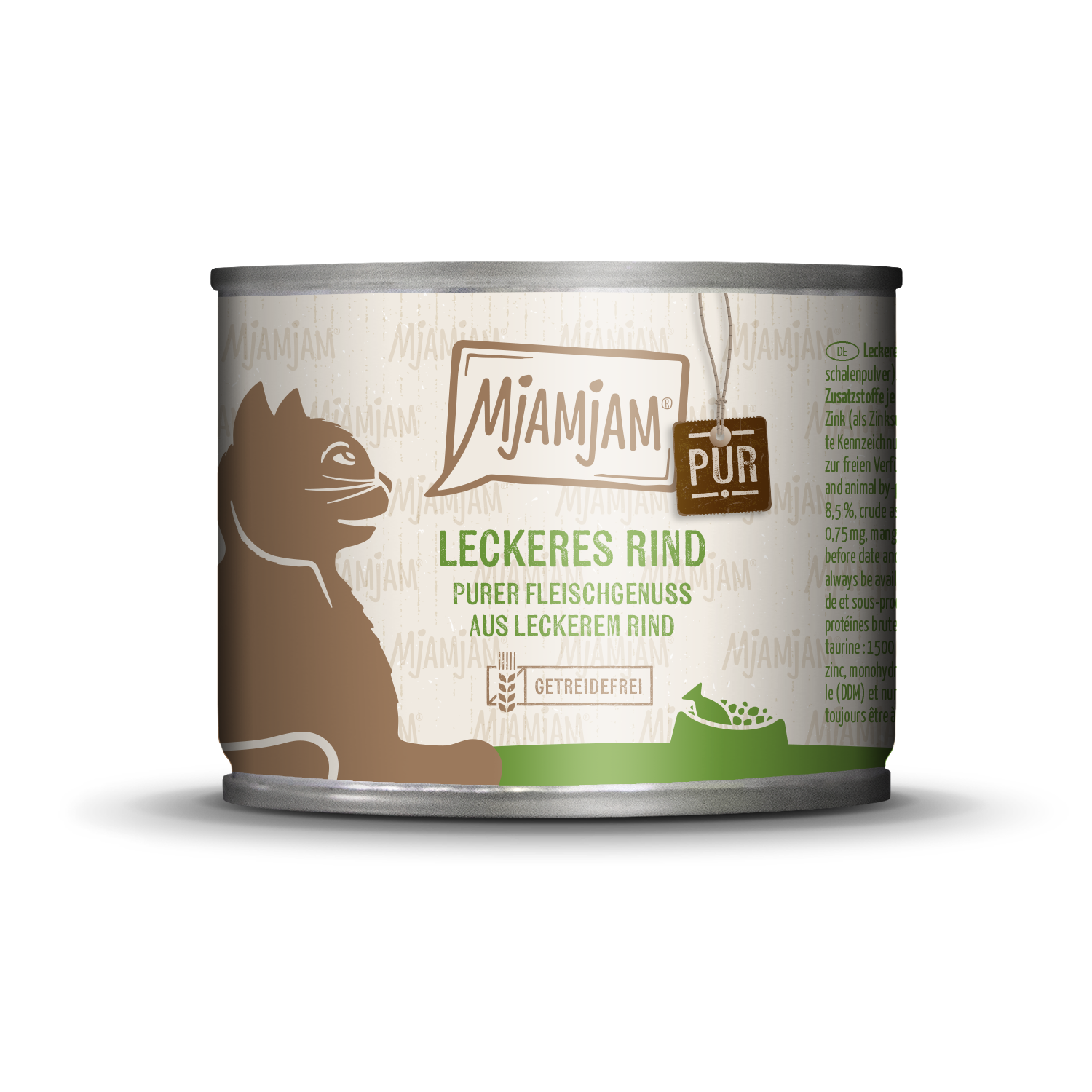 MjAMjAM Katze Rind pur 200gD