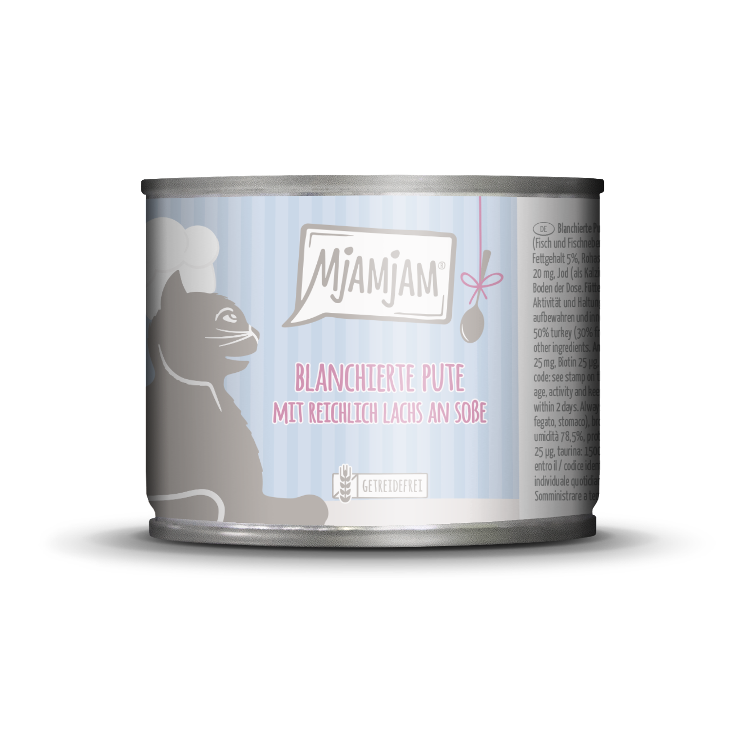 MjAMjAM Katze Pute+Lachs Soße 185gD