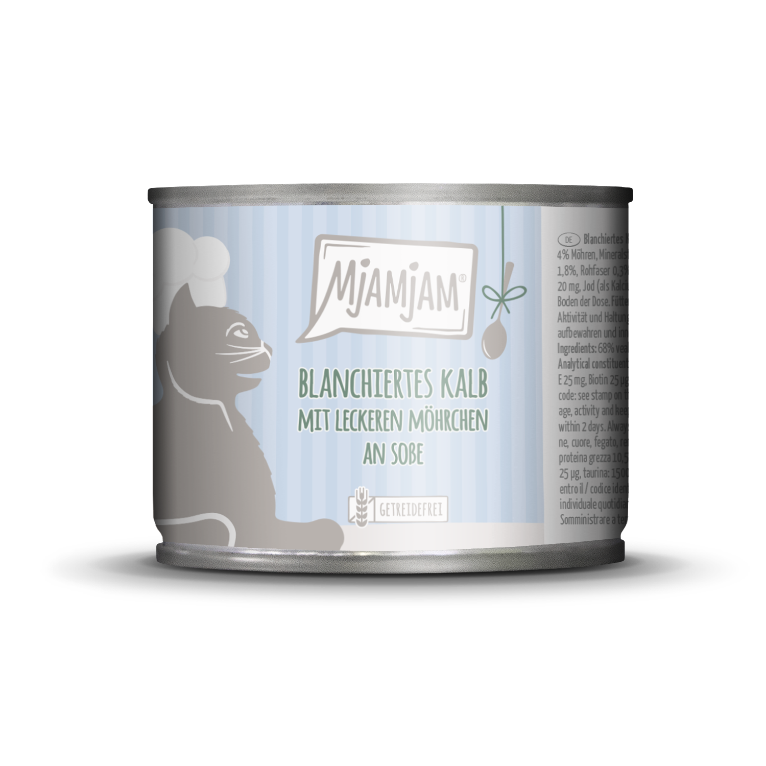 MjAMjAM Katze Kalb+Möhre Soße 185gD