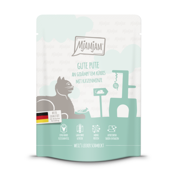 MjAMjAM Katze Pute+Kürbis 300gP