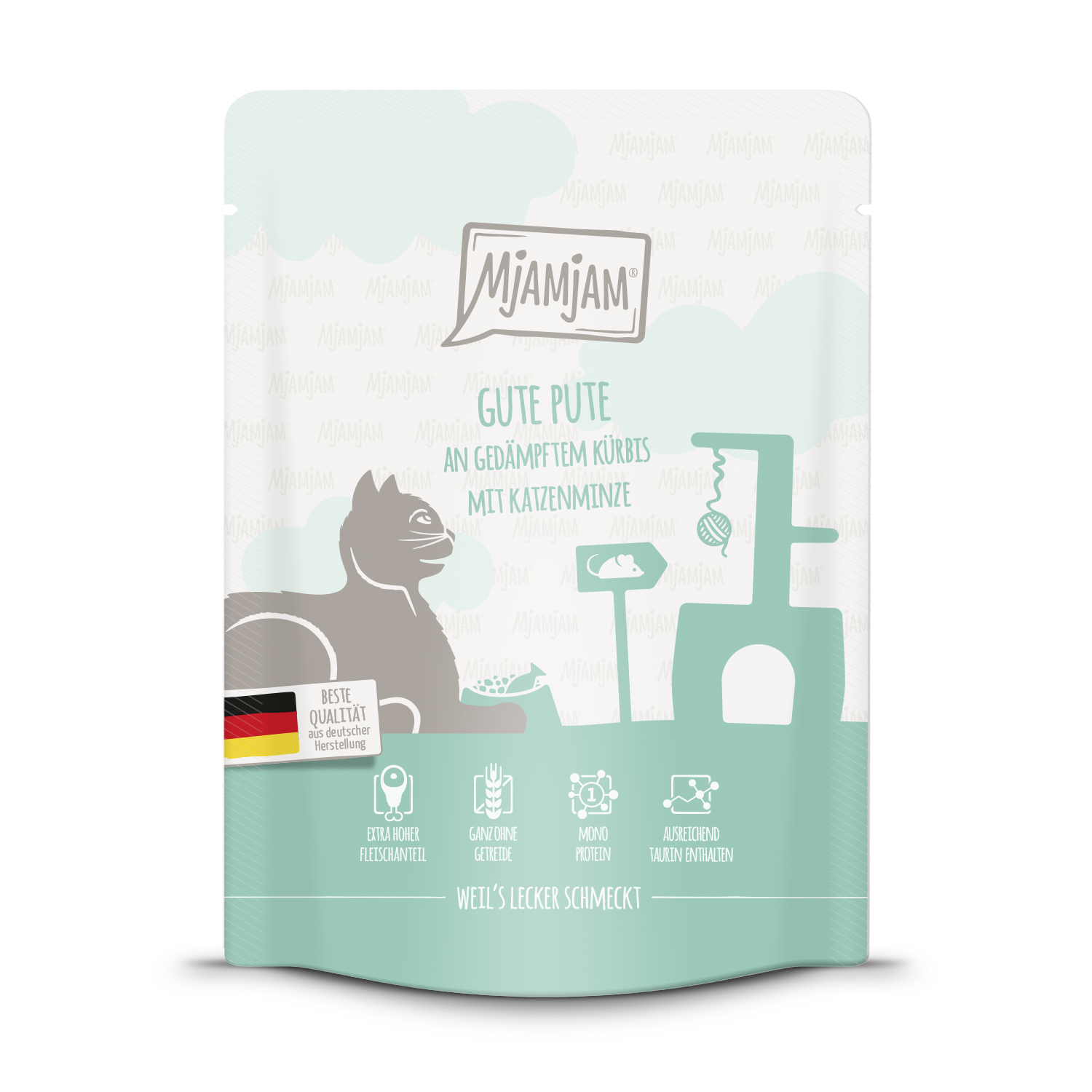 MjAMjAM Katze Pute+Kürbis 300gP