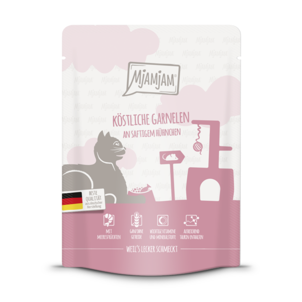 MjAMjAM Katze Garnelen+Hühnch 300gP