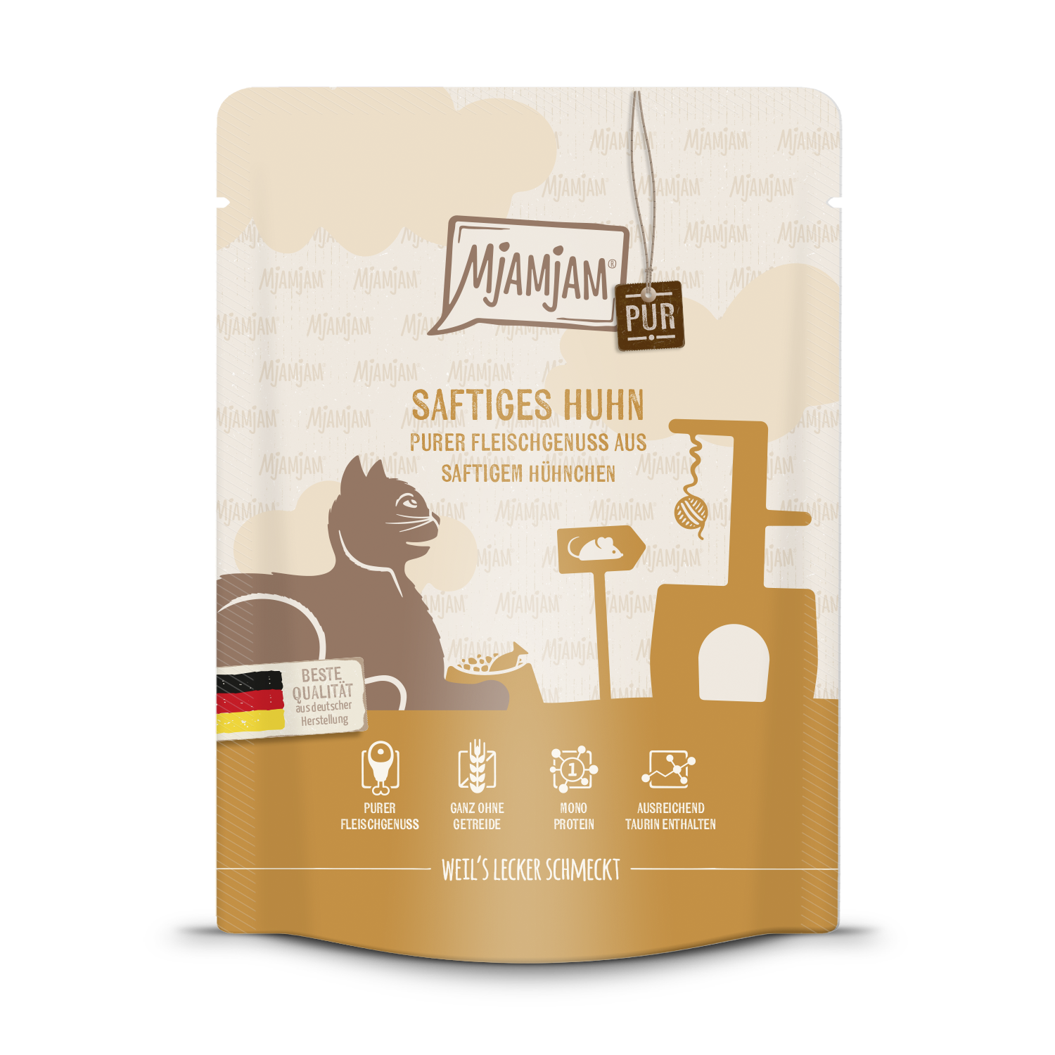 MjAMjAM Katze Hühnchen pur 300gP