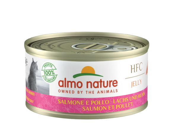 Almo Nature HFC Cat Lachs-Huhn 70gD