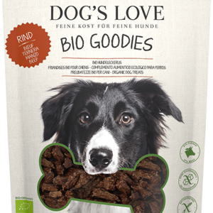 DOGSLOVE GOODIES BIO Rind 150g