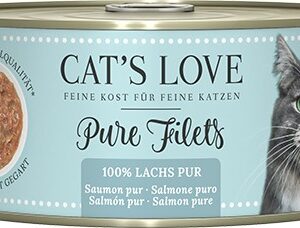 CATSLOVE FILET Pur Lachs 100gD