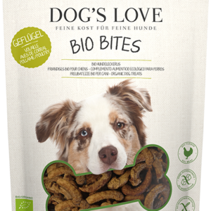 DOGSLOVE BITES BIO Geflug 150g