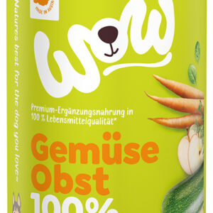 WOW PUR 100% Gemüs+Obst 400gD