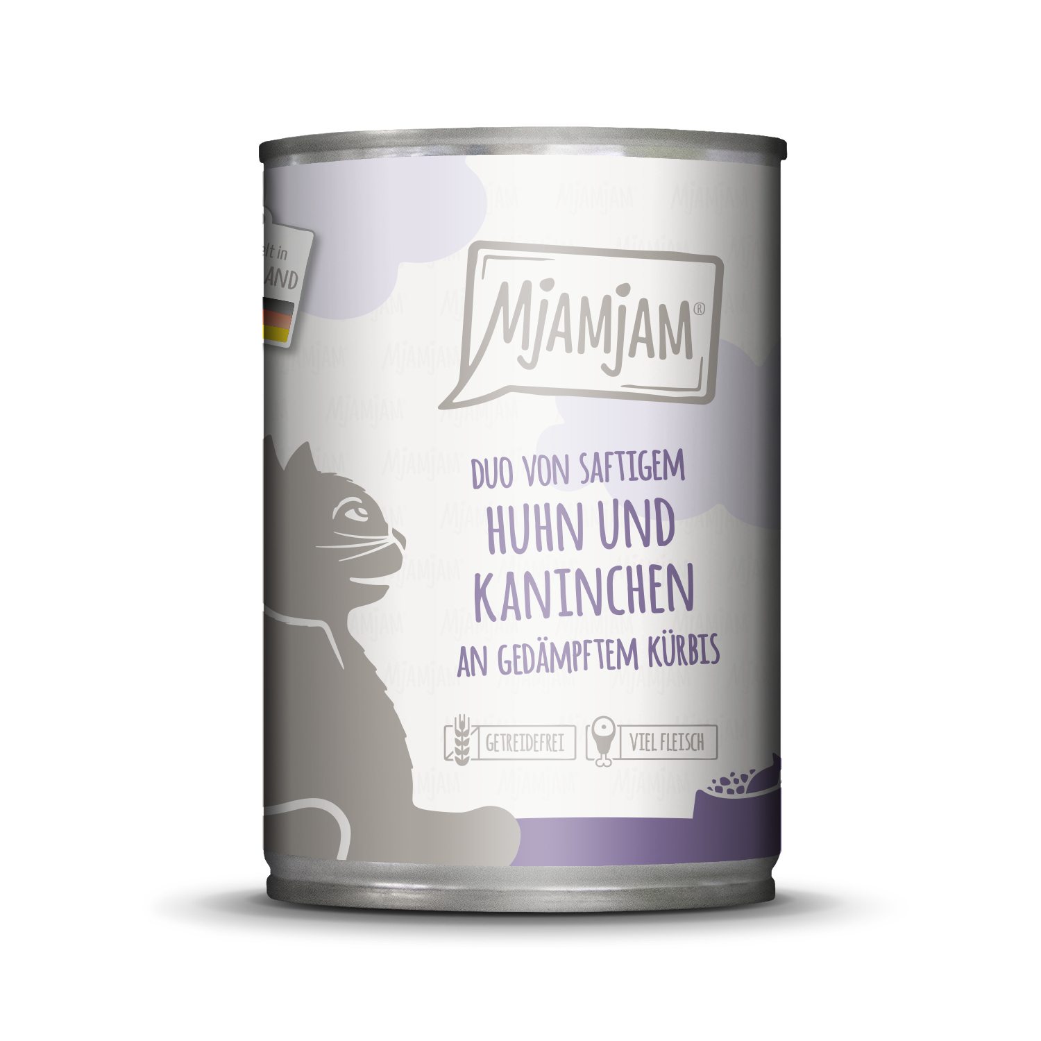 MjAMjAM Katze DUO Hühnchen+Kaninchen+Kürbis 400gD