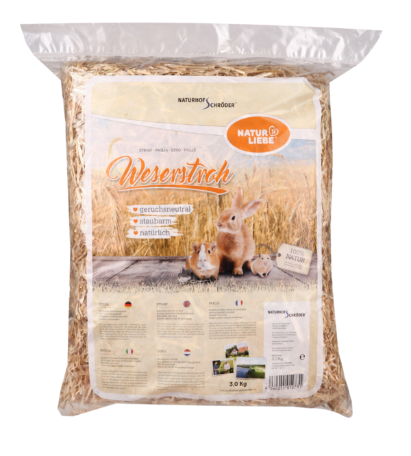 Weserstroh locker gestopft 3kg