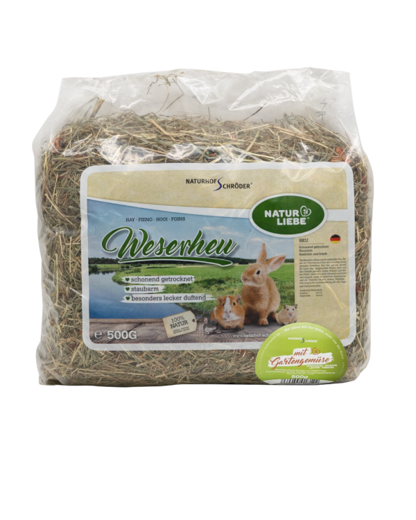 Weserheu Gartengemüse locker gestopft 500g